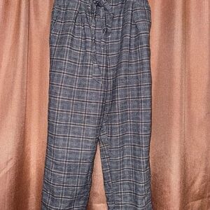 American Eagle Outfitters Blue and Orange Sweatpants